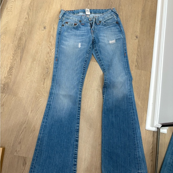 True Religion Denim - True Religion Blue Flare Jeans